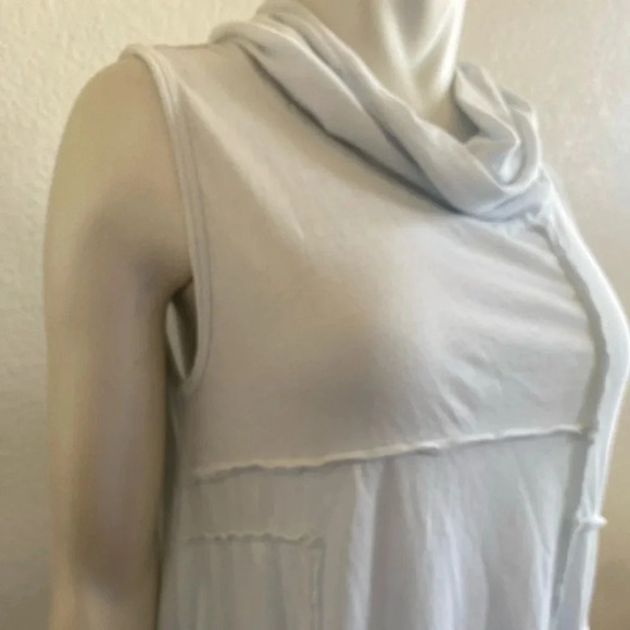 Lt blue Pete & Greta Johnny Was Cowl Neck Dress - Picture 11 of 16